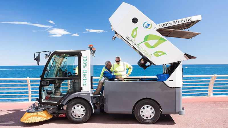 意大利道路寶重磅推出D.Zero2純電動掃地車